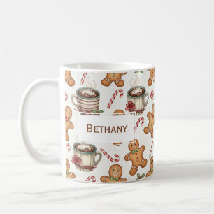 Caneca De Café Biscoito de gengibre homem Chocolate Quente Presen
