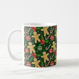 Caneca De Café Biscoitos de Gengibre de Natal