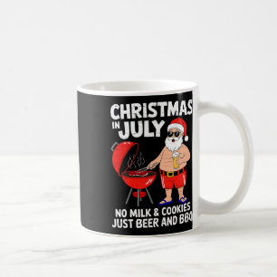 Caneca De Café Biscoitos Sem Leite Do Papai Noel Apenas Bbq Natal