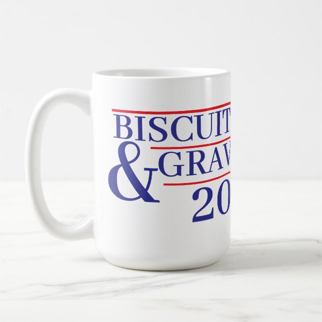 Caneca De Café Biscuits and Gravy 2028 (Esquerda)
