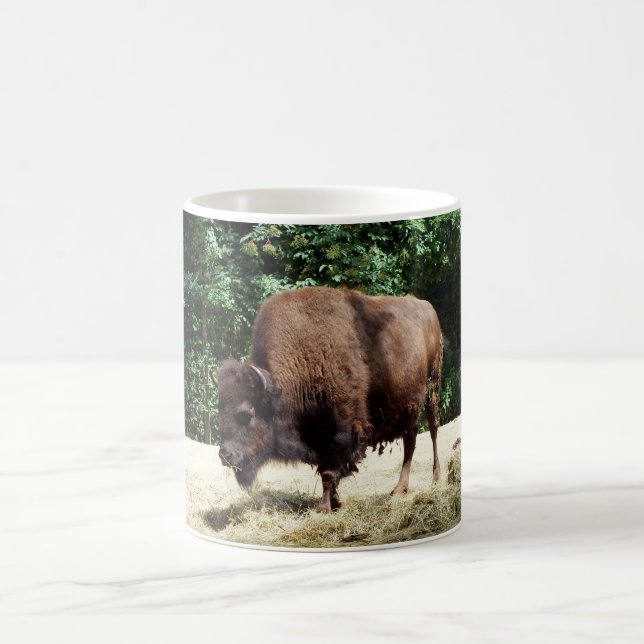 Caneca De Café Bison Animal (Centro)