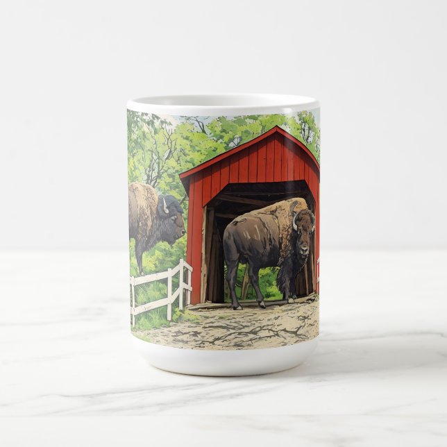 Caneca De Café Bison Na Ponte Coberta (Centro)