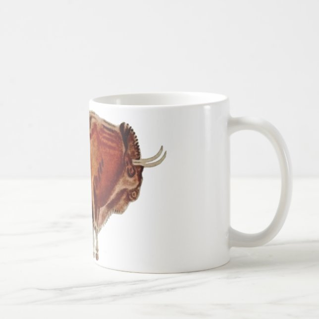 Caneca De Café Bisonte ~ Altamira Espanha ~ Desenho Caverna (Direita)