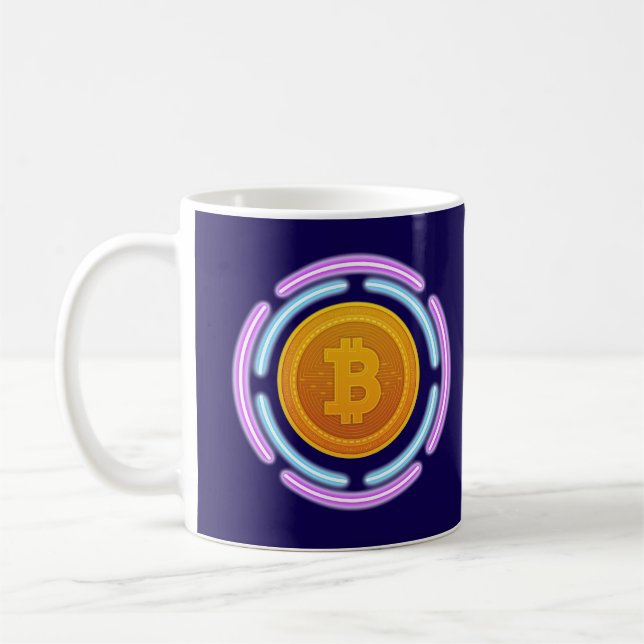 CANECA DE CAFÉ BITCOIN (Esquerda)