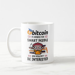 Caneca De Café Bitmoney for Smart Pessoas, Crypto Nerd