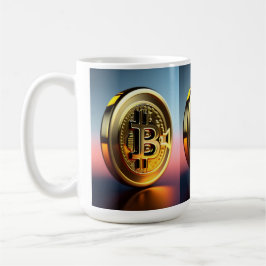 Caneca De Café Bitmoney Themed Bebendo Mug