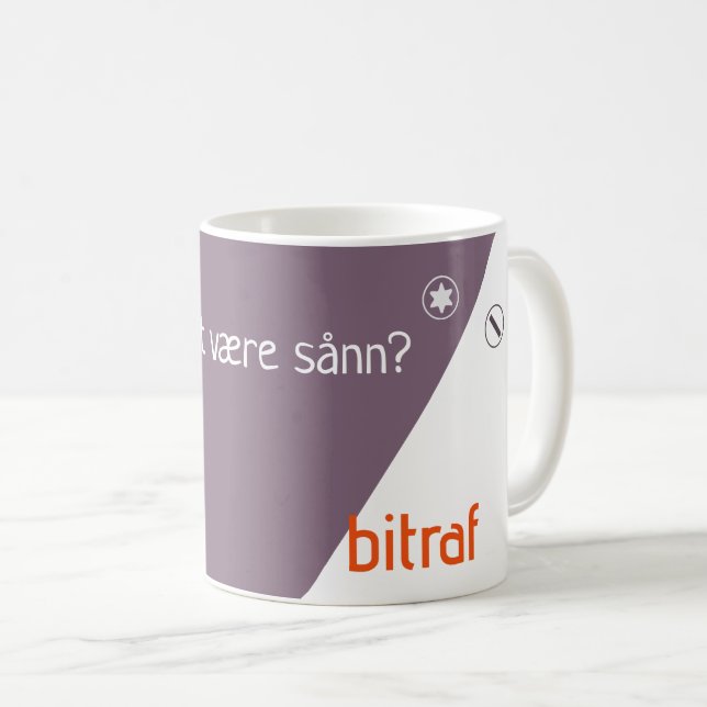 Caneca De Café Bitraf kopp - skal det væ é sånn? (Frente Esquerda)