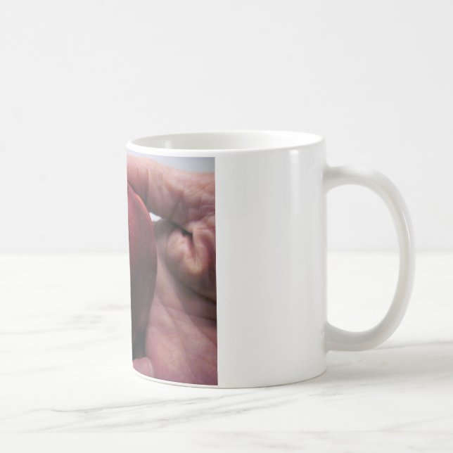 Caneca De Café Bitten Red Apple (Direita)