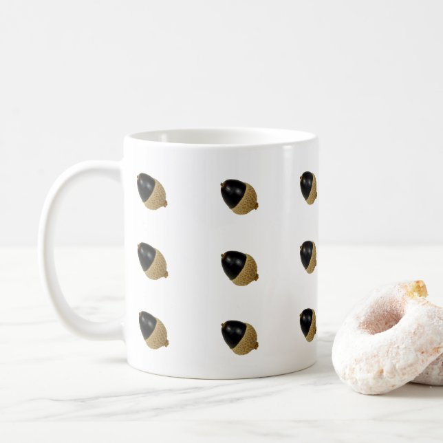 Caneca De Café Black Acorn Mug (Com Donut)