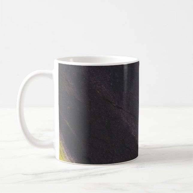 Caneca De Café Black and yellow surface (Esquerda)