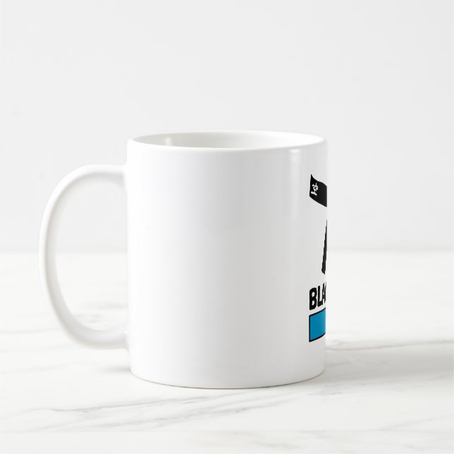 Caneca De Café black belt loading martial arts karate Taekwondo (Esquerda)