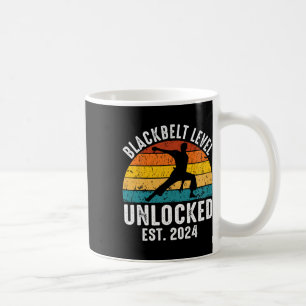 Caneca De Café Black Belt Men Atingem Artes Marciais Karate Boy
