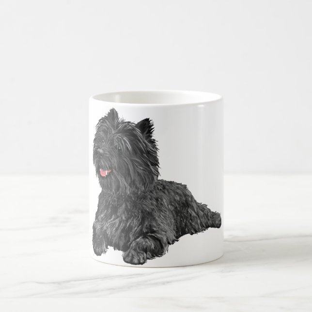 Caneca De Café Black Cairn Terrier (Centro)