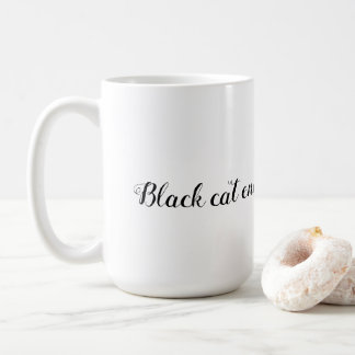 Caneca de Café Black Cat Energy