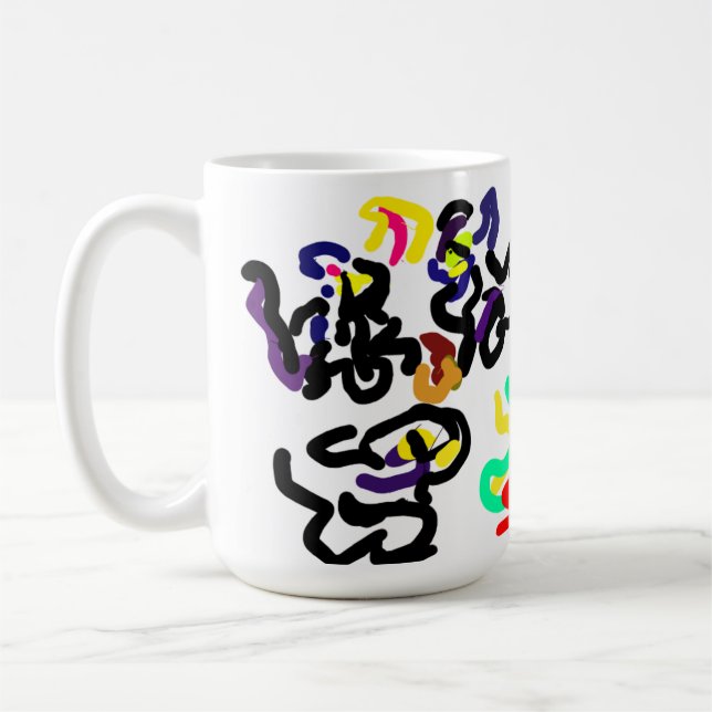 Caneca De Café Black  Cats party (Esquerda)