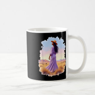 Caneca De Café Black Cowgirl Western Rodeo Melanin