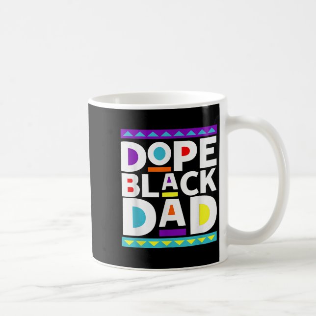 Caneca De Café Black Dad New Dad Fathers Day Gift African America (Direita)