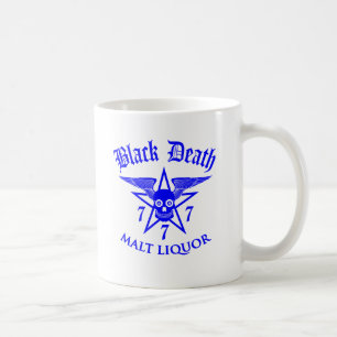 Caneca De Café Black Death 777 - Malt Liquor