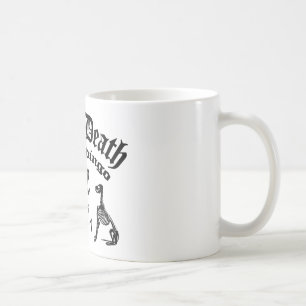 Caneca De Café Black Death 777 - Morto Dingo Ale