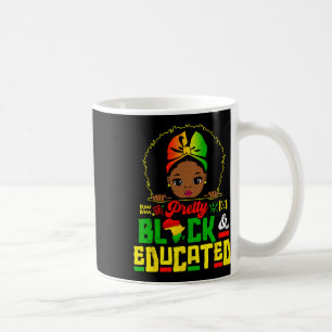 Caneca De Café Black Educated Black History Garotos Raparigas