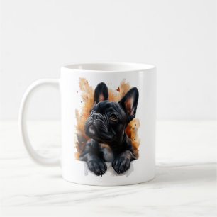 Caneca De Café Black French Buldogue Mug