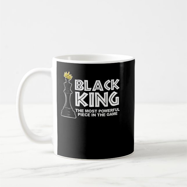 Caneca De Café Black King, a peça mais poderosa do jogo (Esquerda)