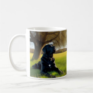 Caneca De Café Black Labrador Retriever