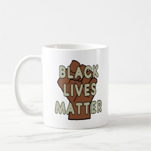 Caneca De Café Black Lives é importante BLM