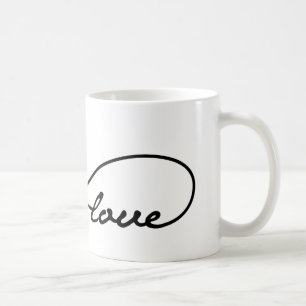 Caneca De Café Black Love Infinity Mug