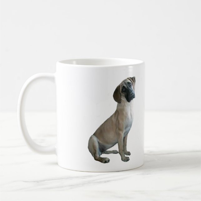 Caneca De Café Black Mouth Cur #1 (Esquerda)
