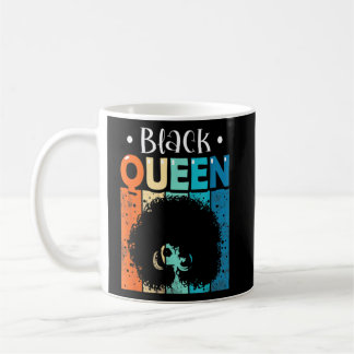 Caneca De Café Black Queen Black History Month African Pride Blac