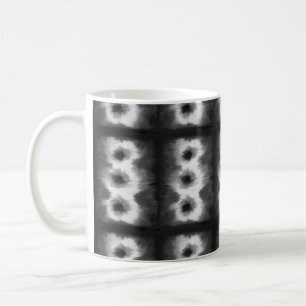 Caneca De Café Black Shibori - Tie Dye Art