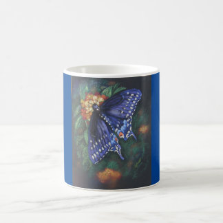 Caneca de café "Black Swallowtail"