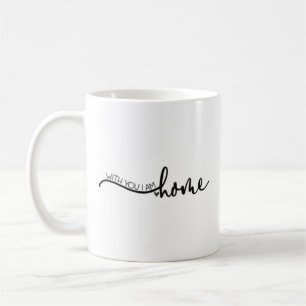 Caneca De Café Black Text Love House