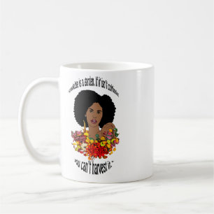 Caneca De Café Black Wombs African Proverbs cita Sabedoria