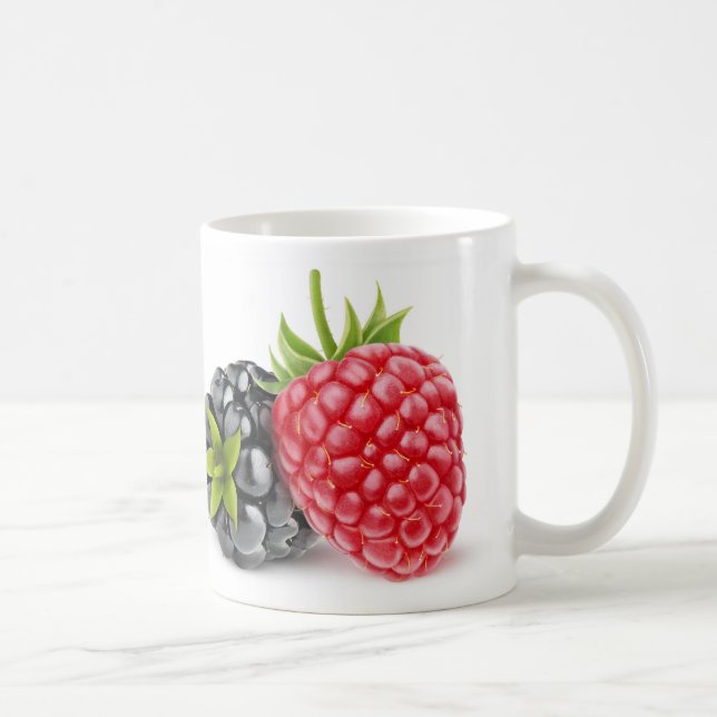 Caneca De Café Blackberry e framboesa (Direita)