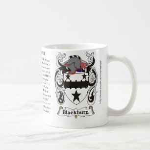 Caneca De Café Blackburn, a origem, significado e a crista