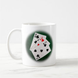 Caneca De Café Blackjack 21 ponto - Oito, Oito, Cinco