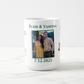 Caneca De Café Blain wedding mug