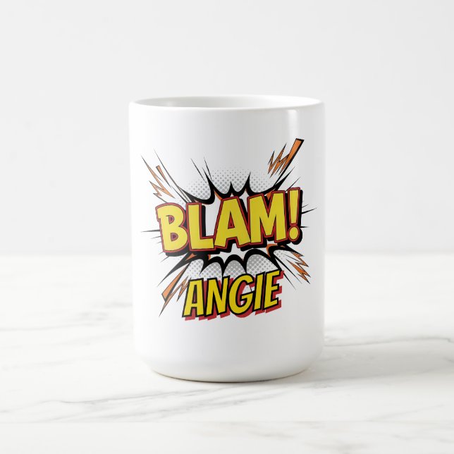 Caneca De Café Blam Comic (Centro)