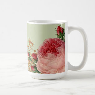 Caneca De Café Blenheim Rosa - Elegante Sage Green - Alt design b