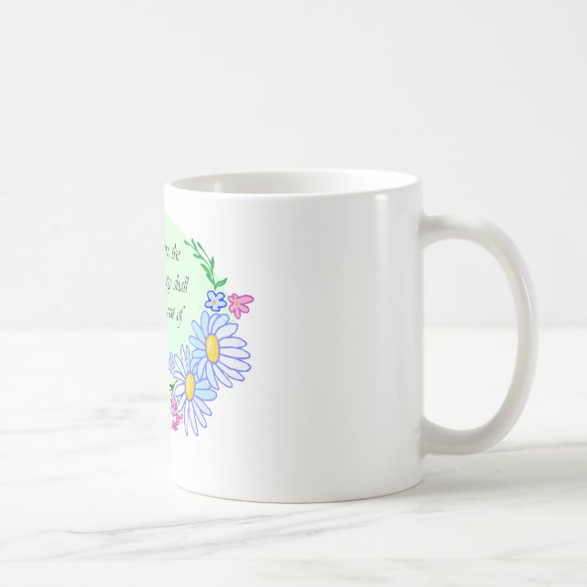 Caneca De Café Blessed é a flexível (Direita)