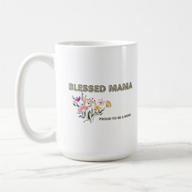 Caneca De Café Blessed Mama Mug (Esquerda)
