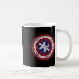 Caneca De Café Blindagem de Peça Quebra-cabeça Autista - Sensibil