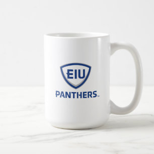 Caneca De Café Blindagem e logotipo de marca de palavras do leste