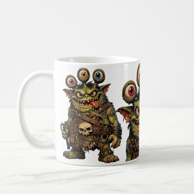 Caneca De Café "BlinkBurst Bruiser" - BlinkBack Universe Series (Esquerda)