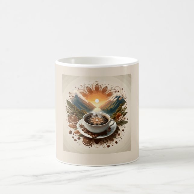 Caneca De Café Bliss Cafeinadas: Uma alegria de café (Centro)