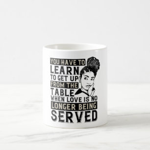 Caneca De Café BLM - Levante-se quando nenhum amor é servido