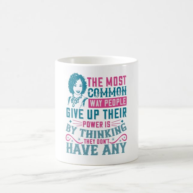 Caneca De Café BLM - Não desista do poder (Centro)