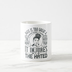 Caneca De Café BLM - O ódio é excelente fardo demais para suporta